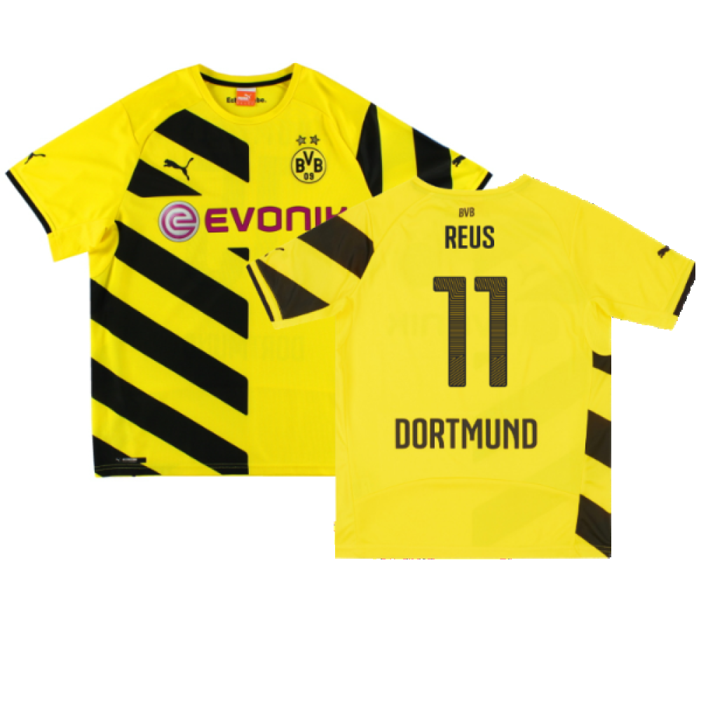Borussia Dortmund 2014-15 Home Shirt (2XL) (Very Good) (Reus 11)_0