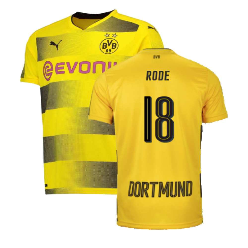 Borussia Dortmund 2017-18 Home Shirt (S) (Very Good) (Rode 18)_0