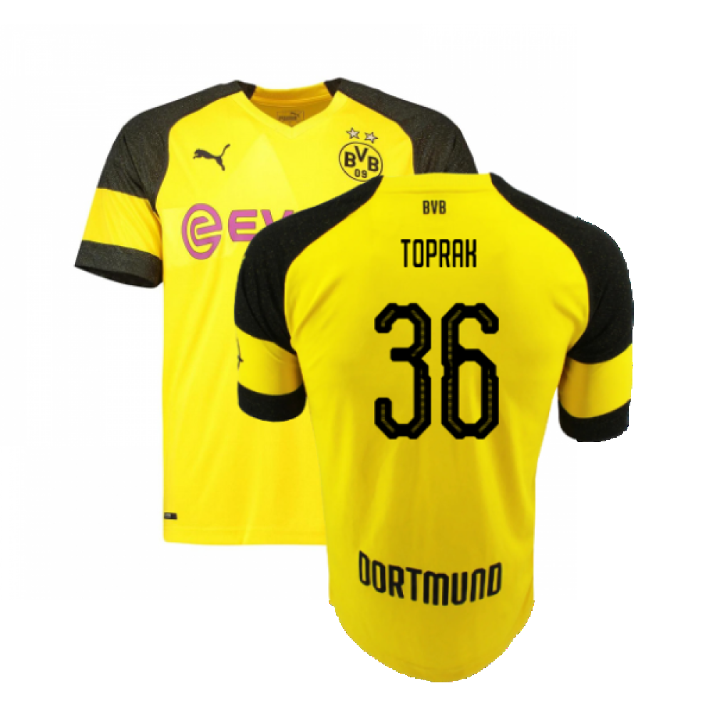 Borussia Dortmund 2018-19 Home Shirt (Excellent) (Toprak 36)_0