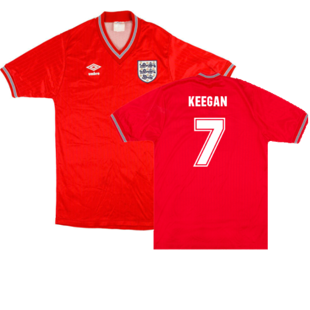 England 1984-85 Away Shirt (XL Boys) (Very Good) (KEEGAN 7)_0