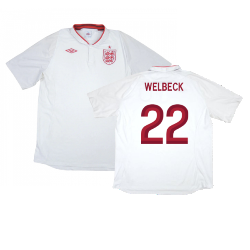 England 2012-13 Home Shirt (XXL) (Very Good) (Welbeck 22)_0