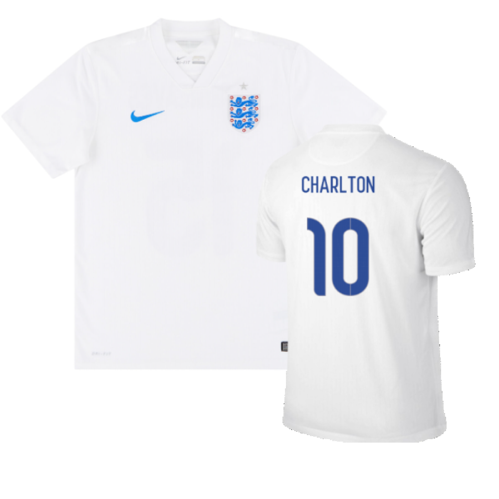 England 2014-15 Home Shirt (S) (Very Good) (CHARLTON 10)_0