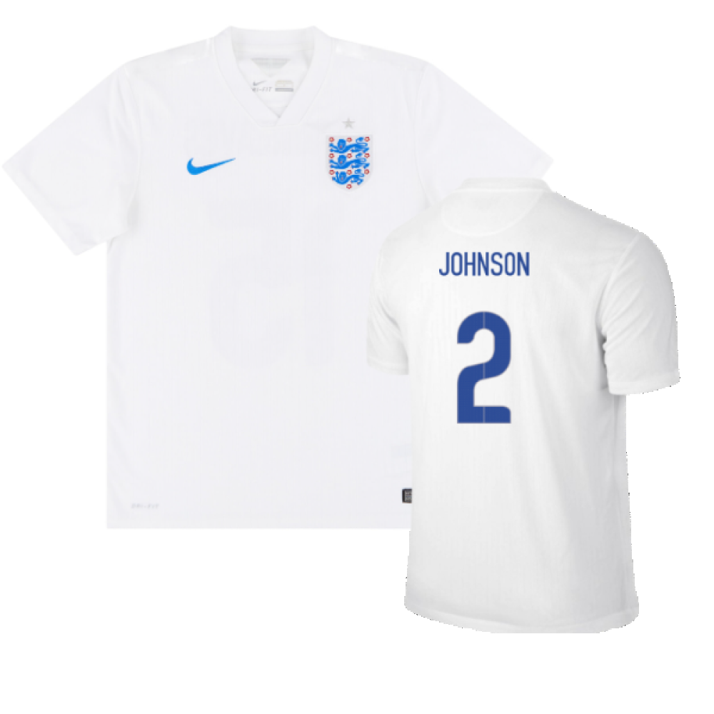 England 2014-15 Home Shirt (S) (Very Good) (JOHNSON 2)_0
