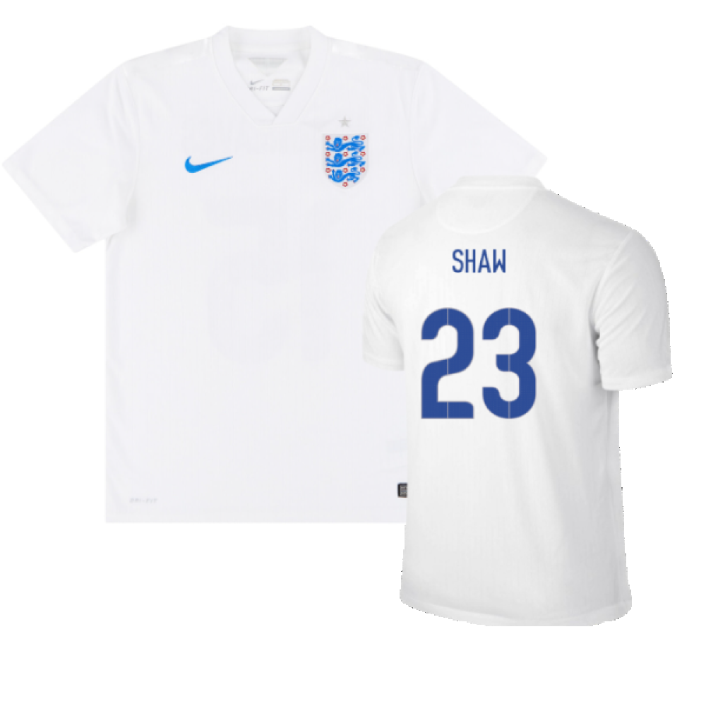 England 2014-15 Home Shirt (S) (Very Good) (SHAW 23)_0