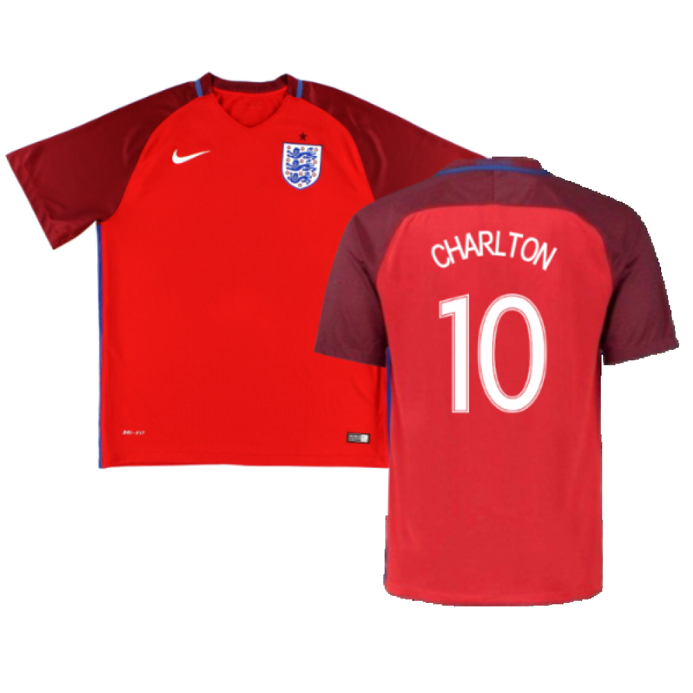 England 2016-17 Away Shirt (XLB) (Excellent) (Charlton 10)_0
