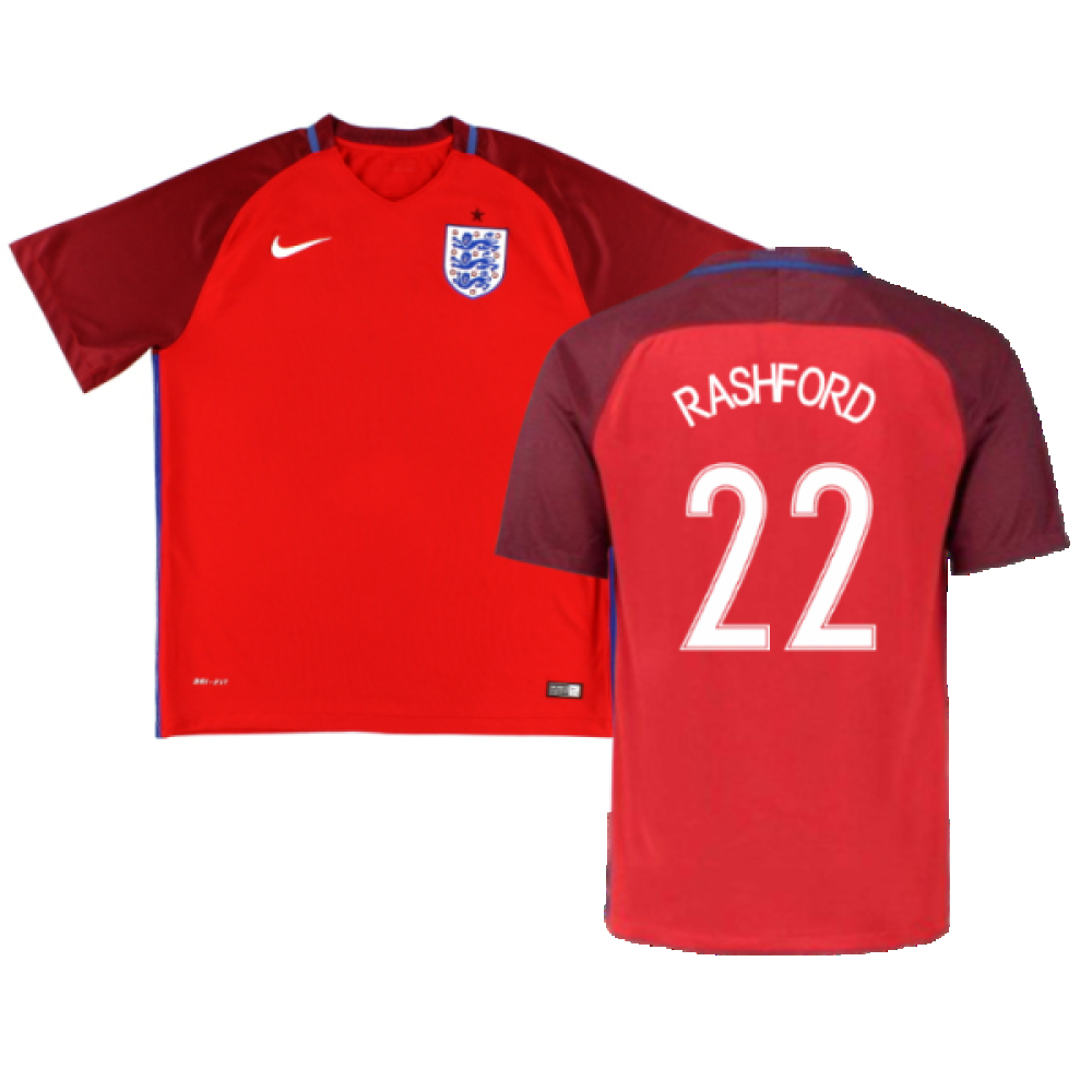 England 2016-17 Away Shirt (XLB) (Excellent) (Rashford 22)_0