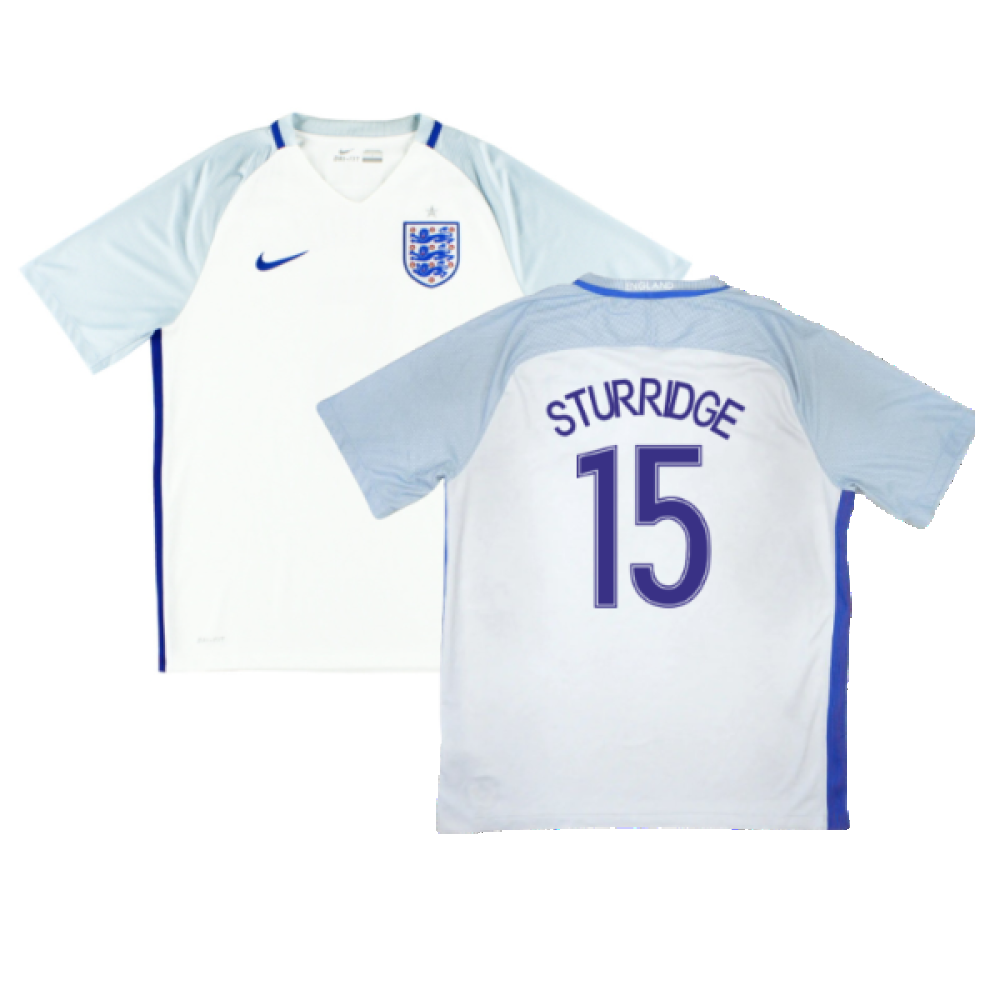 England 2016-17 Home Shirt (M) (Very Good) (Sturridge 15)_0