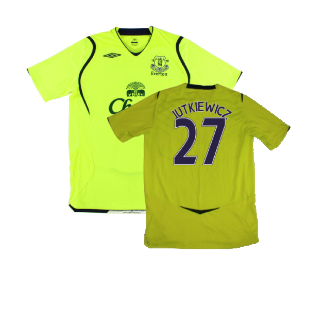 Everton 2008-09 Third Shirt (Excellent) (Jutkiewicz 27) – Soccer
