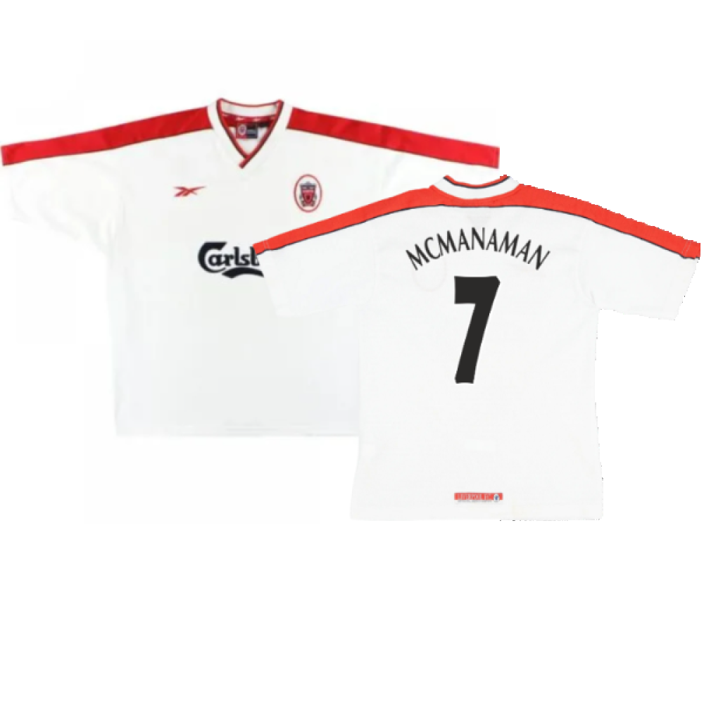 Liverpool 1998-99 Away Shirt (XL) (Excellent) (MCMANAMAN 7)_0