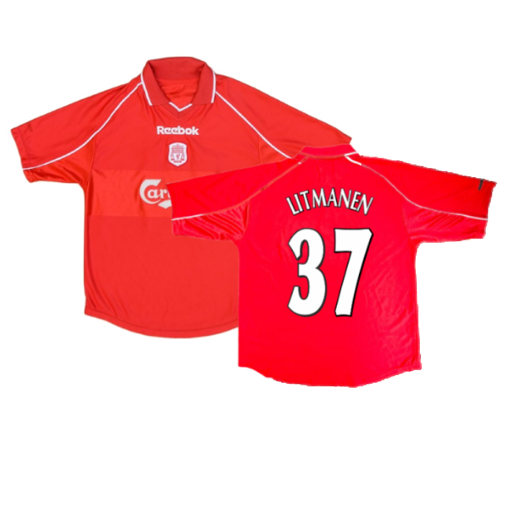 Liverpool 2000-02 Home Shirt (XXL) (Excellent) (Litmanen 37)_0