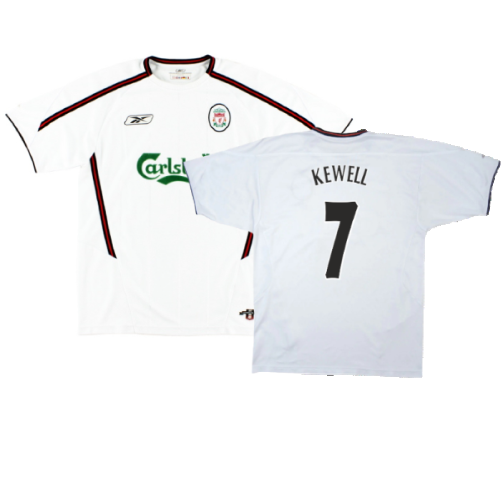 Liverpool 2003-2005 Away Shirt (Excellent) (Kewell 7)_0