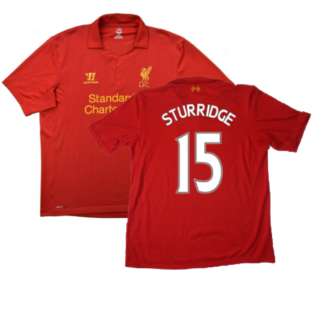 Liverpool 2012-13 Home Shirt (Small) (Very Good) (Sturridge 15
