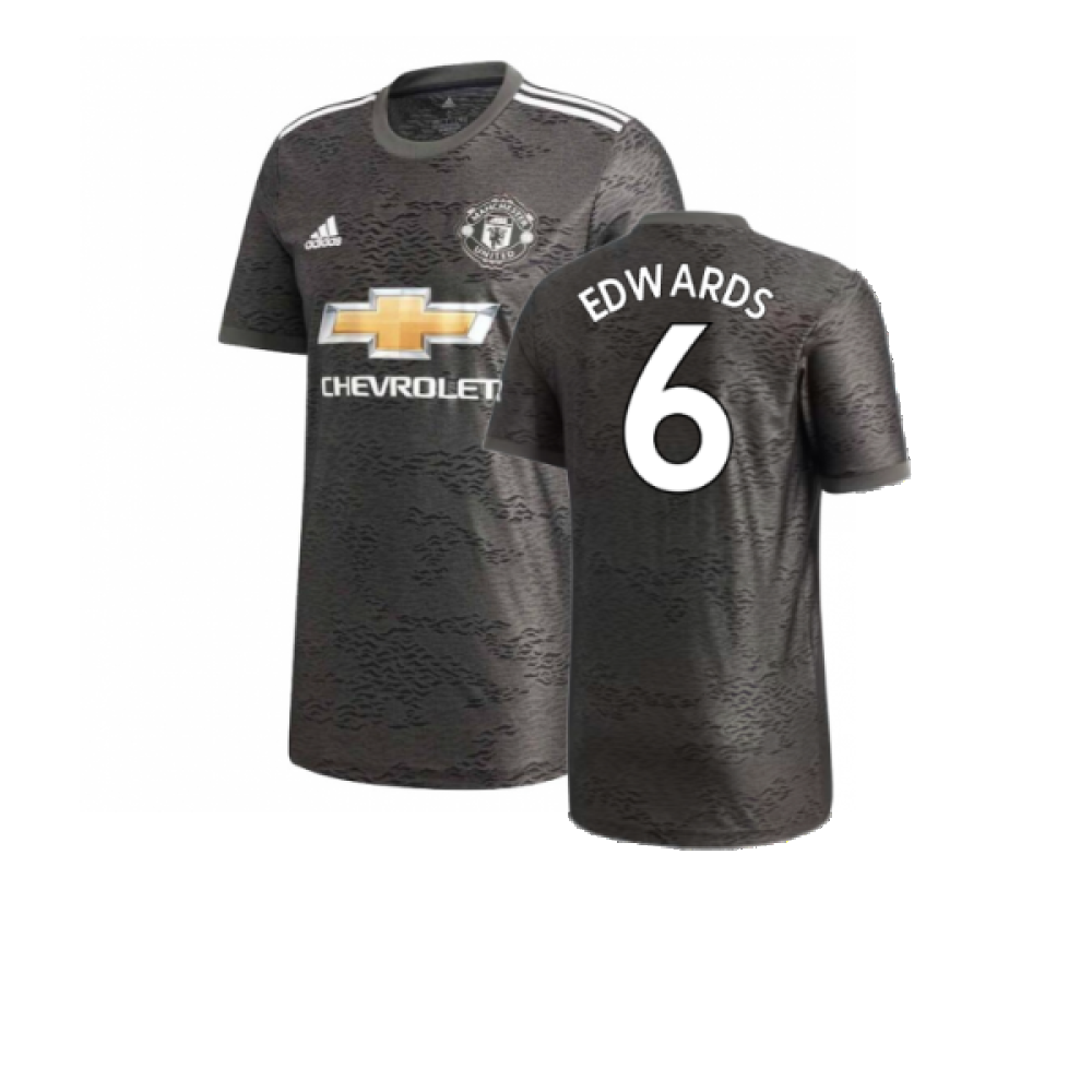 Manchester United 2020-21 Away Shirt (XL) (Excellent) (EDWARDS 6)_0