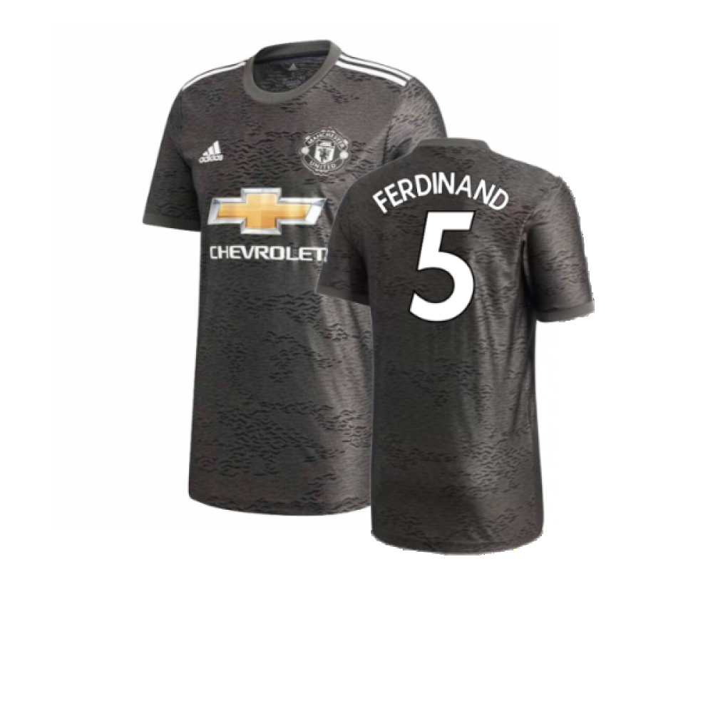 Manchester United 2020-21 Away Shirt (XL) (Excellent) (FERDINAND 5)_0