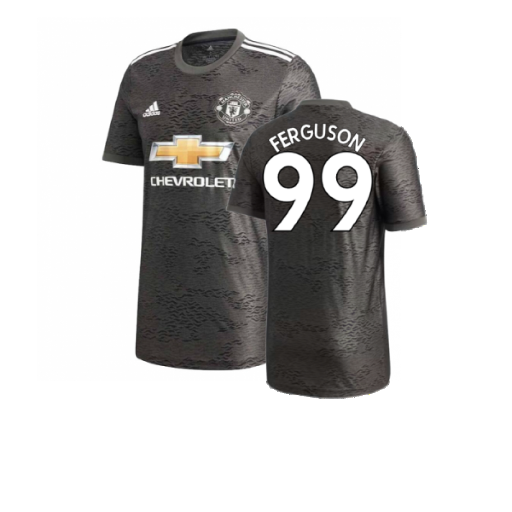 Manchester United 2020-21 Away Shirt (XL) (Excellent) (FERGUSON 99)_0