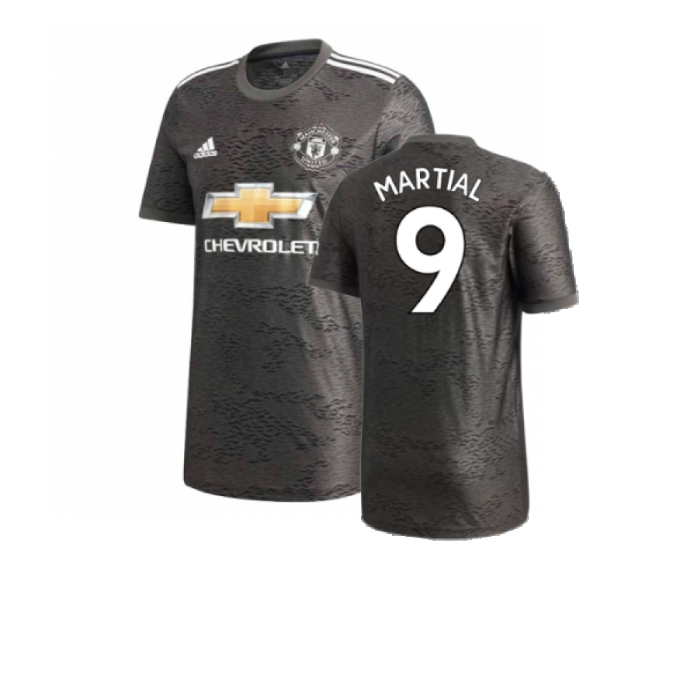 Manchester United 2020-21 Away Shirt (XL) (Excellent) (MARTIAL 9)_0