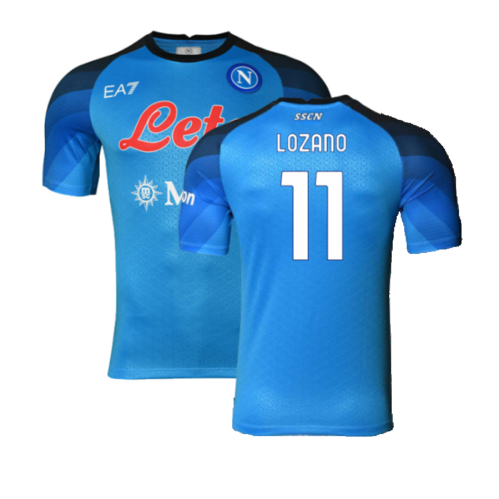 Napoli 2022-23 Player Issue Home Shirt (XXL) (Excellent) (Lozano 11)_0