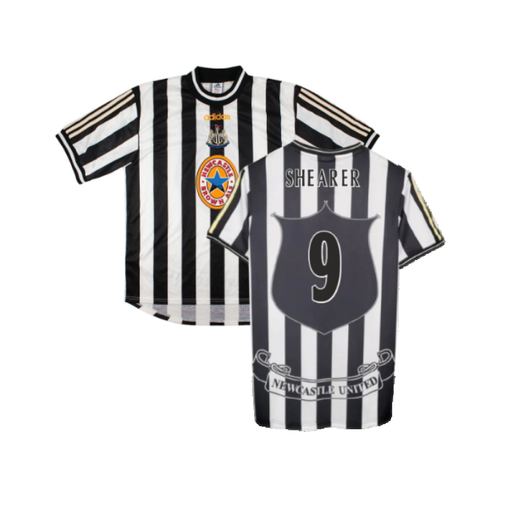 Newcastle United 1997-99 Home Shirt (XL) (Excellent) (Shearer 9