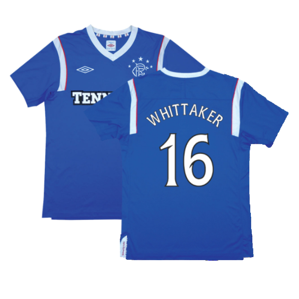 Rangers 2011-12 Home Shirt (Very Good) (Whittaker 16)_0