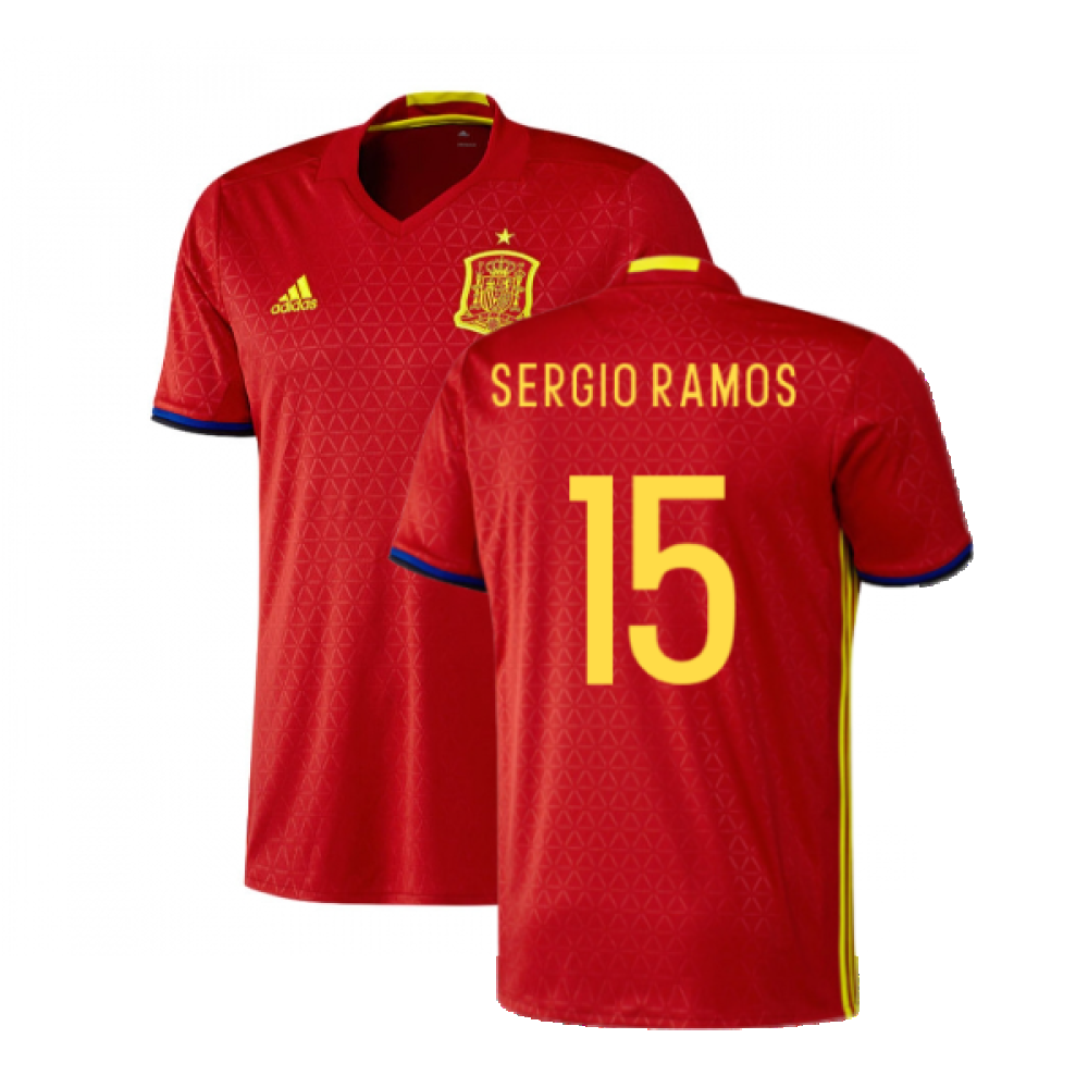 Sergio ramos jersey spain on sale