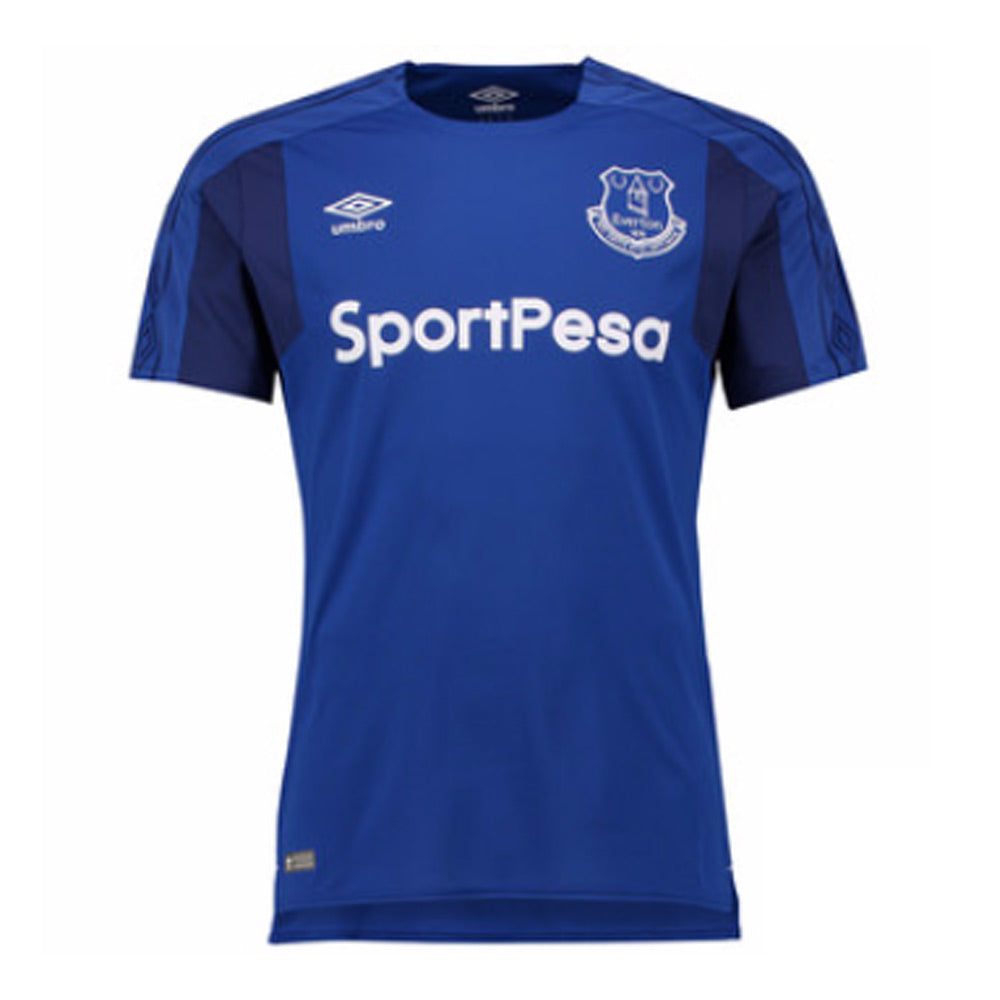 2017-2018 Everton Umbro Home Football Shirt ((Excellent) S) (Williams 5)_3