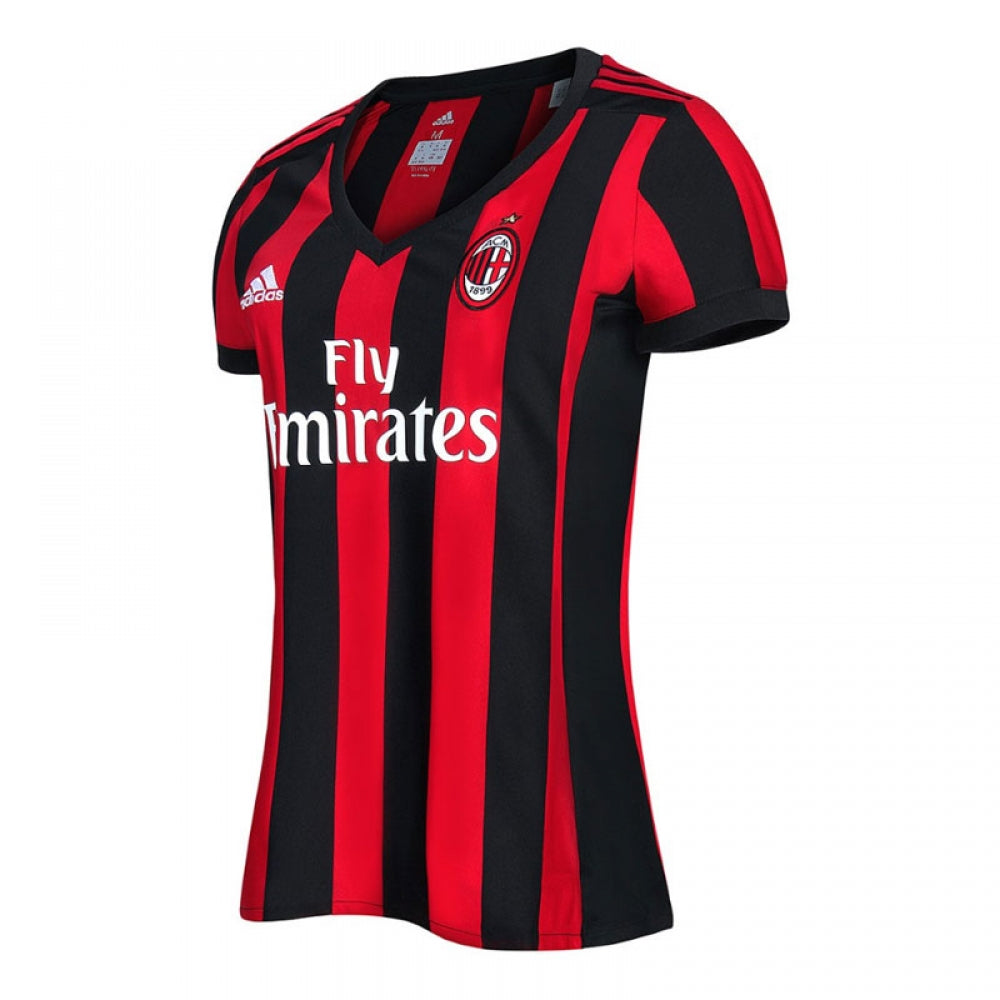 2017-2018 AC Milan Adidas Home Womens Shirt_0