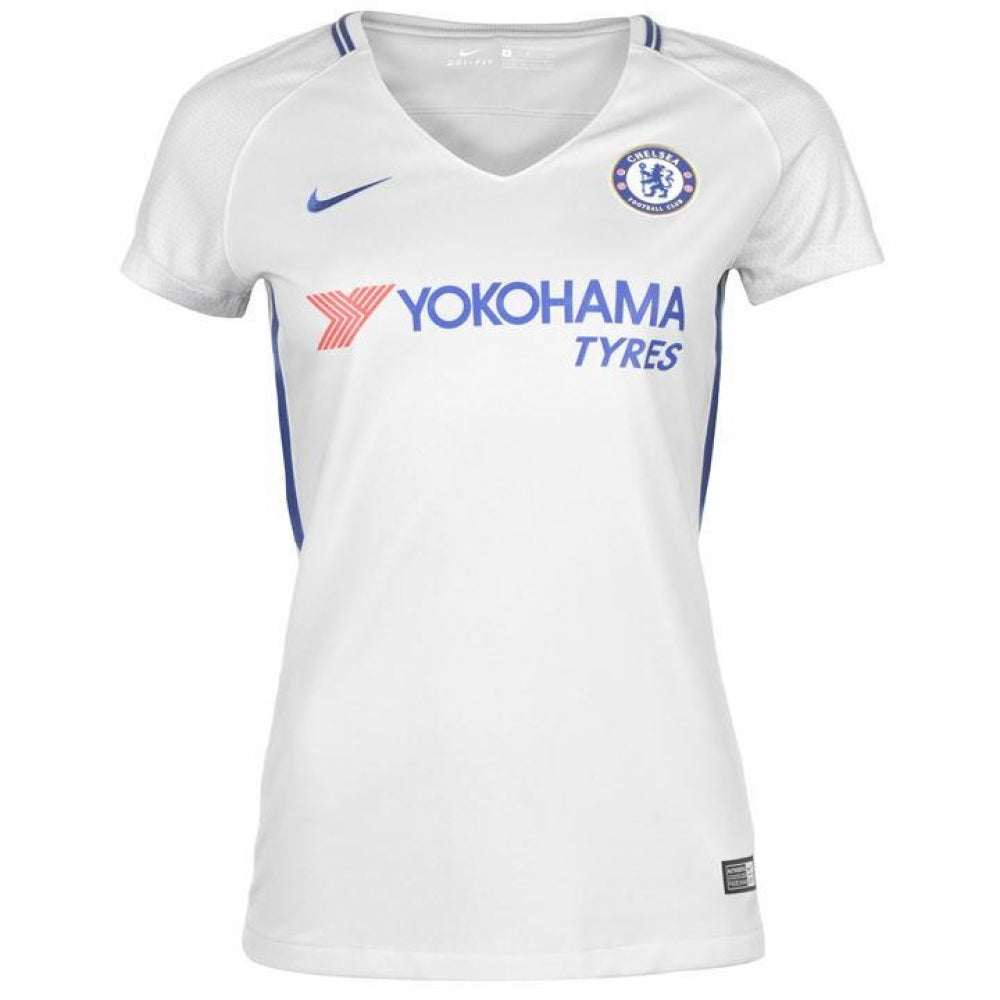 2017-2018 Chelsea Away Nike Ladies Shirt (Womens L) (Mint)_0