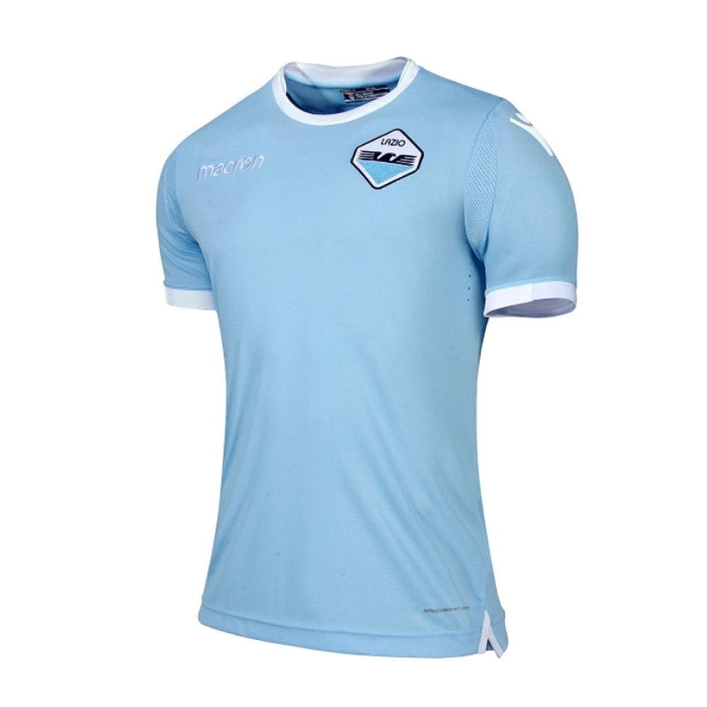2017-2018 Lazio Authentic Home Match Shirt_0
