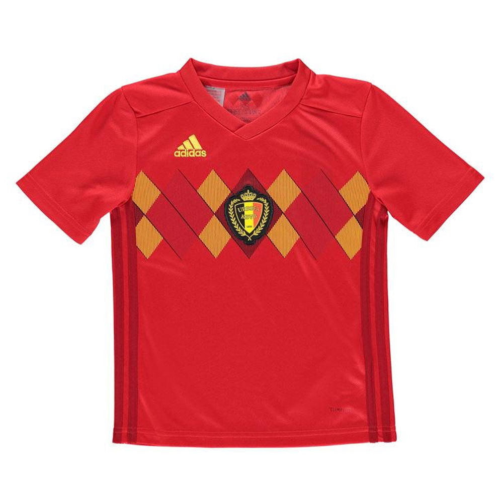 2018-2019 Belgium Home Adidas Football Shirt (Kids)