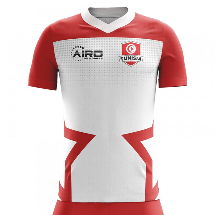 2022-2023 Tunisia Home Concept Football Shirt (Kids)