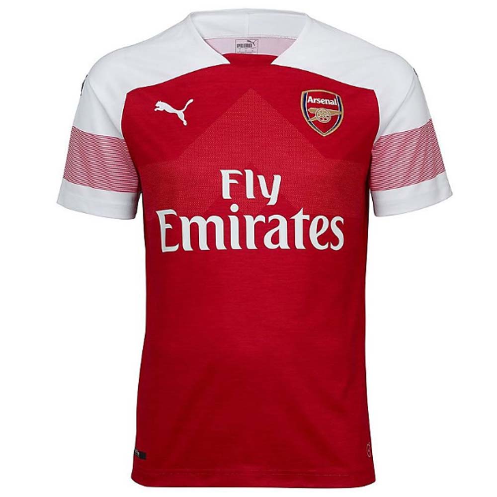 2018-2019 Arsenal Puma Home Football Shirt (Kids)_0