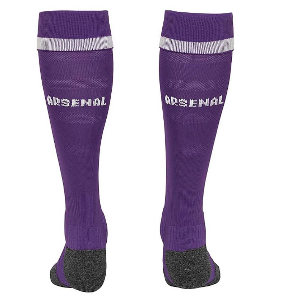 2018-2019 Arsenal Away Goalkeeper Socks (Purple)_0