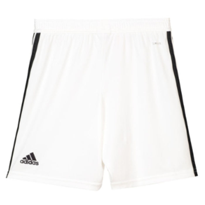 2018-2019 Real Madrid Adidas Home Shorts (White) - Kids_1