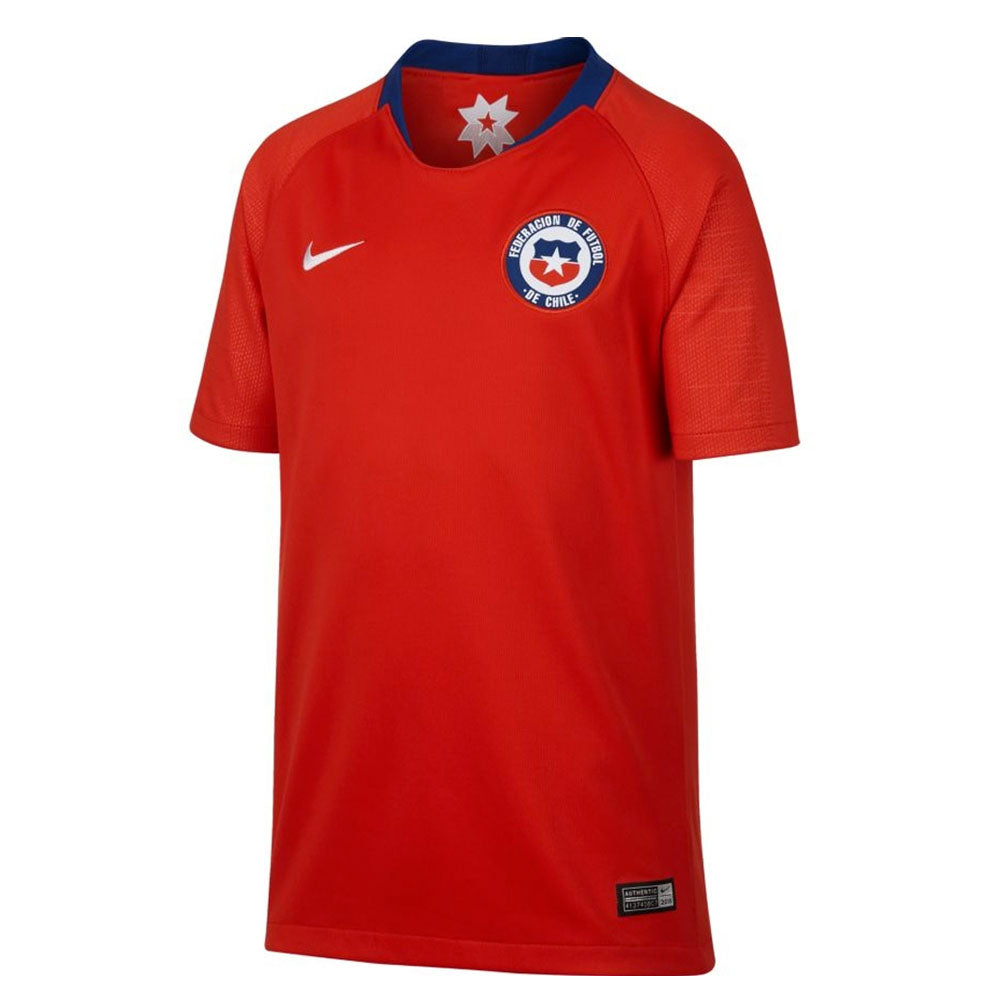 2018-2019 Chile Home Nike Football Shirt (Kids)_0