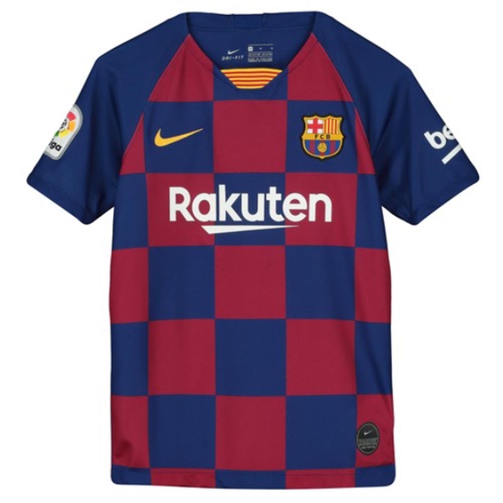 2019-2020 Barcelona Home Nike Shirt (Kids) (Griezmann 17)_2