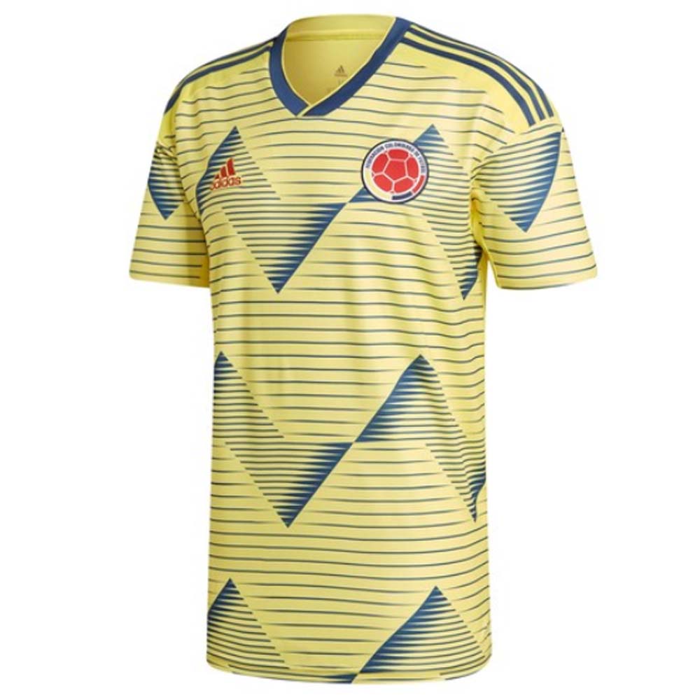 2019-2020 Colombia Home Adidas Football Shirt (M) (Mint)