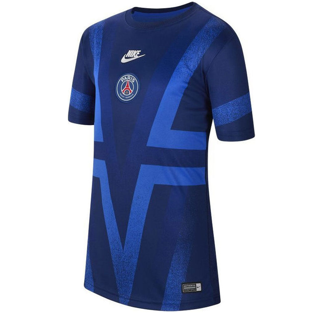 2019-2020 PSG Nike Pre-Match Training Shirt (Blue) - Kids