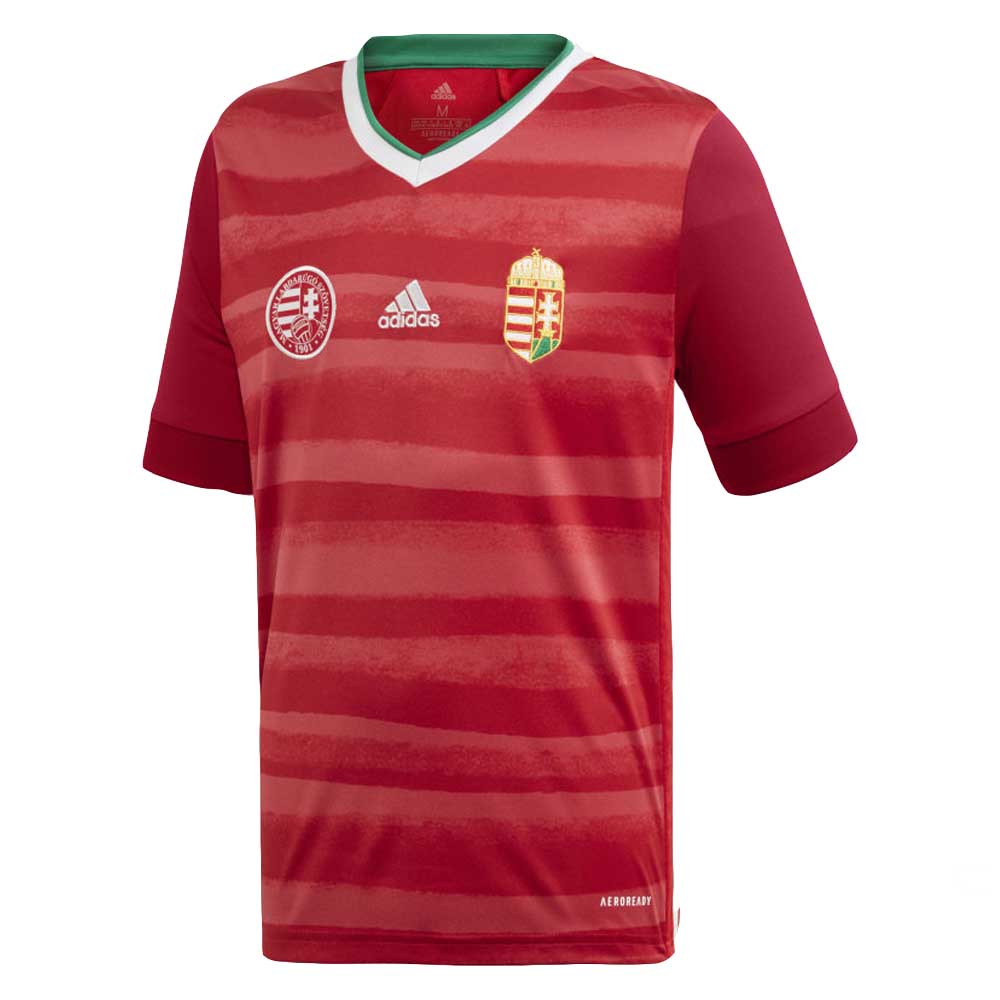 2020-2021 Hungary Home Adidas Football Shirt (Kids)_0