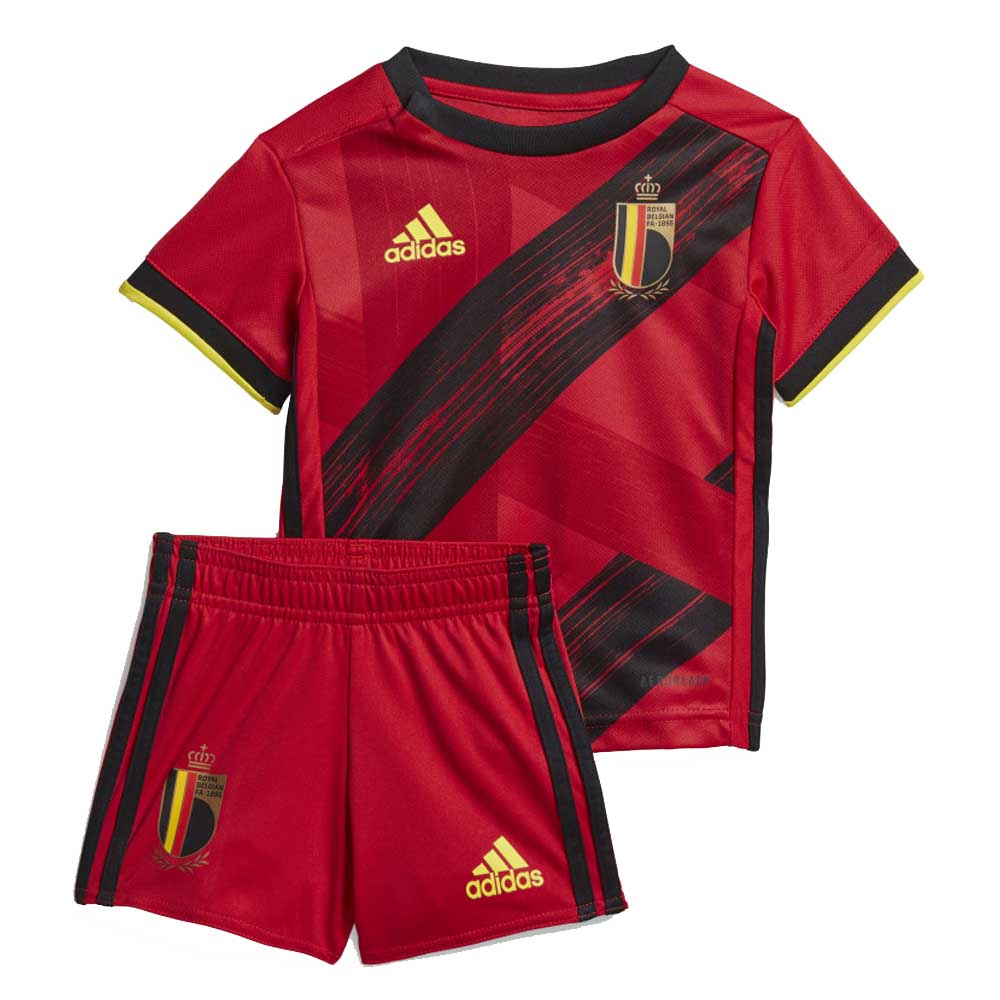 2020-2021 Belgium Home Adidas Baby Kit_0