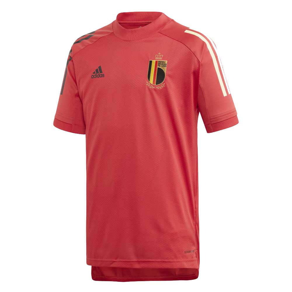 2020-2021 Belgium Adidas Training Shirt (Red) - Kids