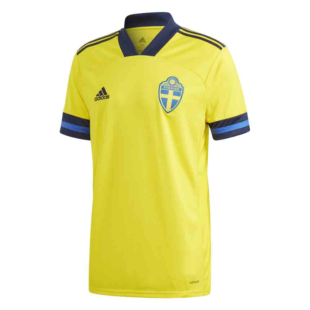 2020-2021 Sweden Home Adidas Football Shirt – Soccer Clasico
