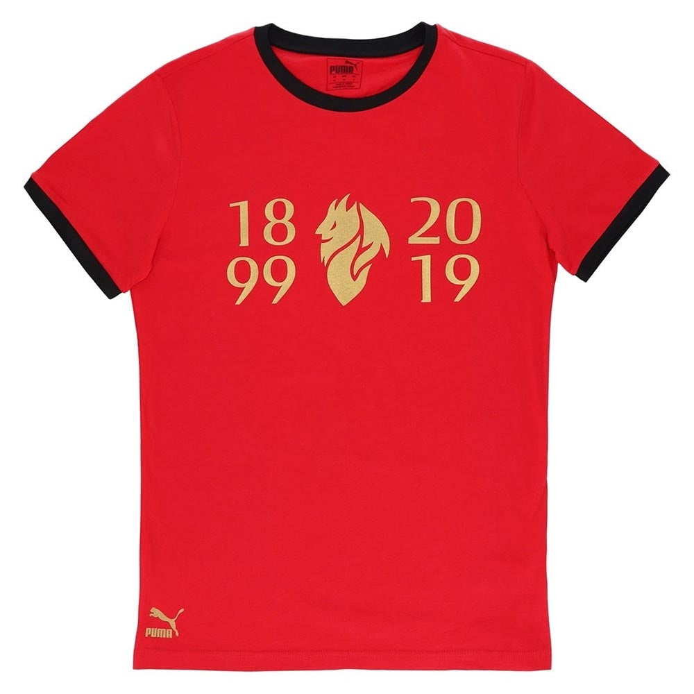 2019-2020 AC Milan Puma Fan Tee (Red)