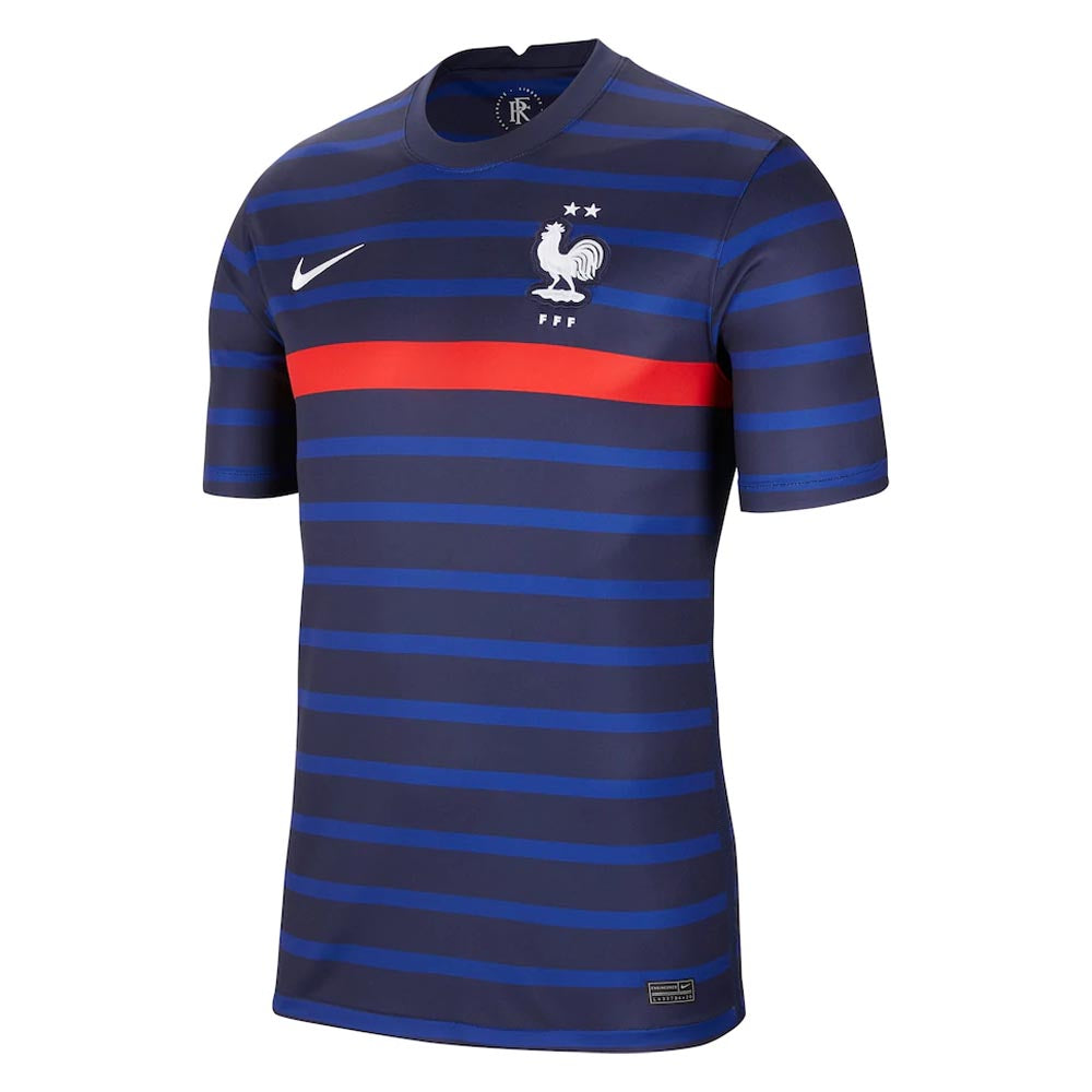 2020-2021 France Home Nike Football Shirt_0