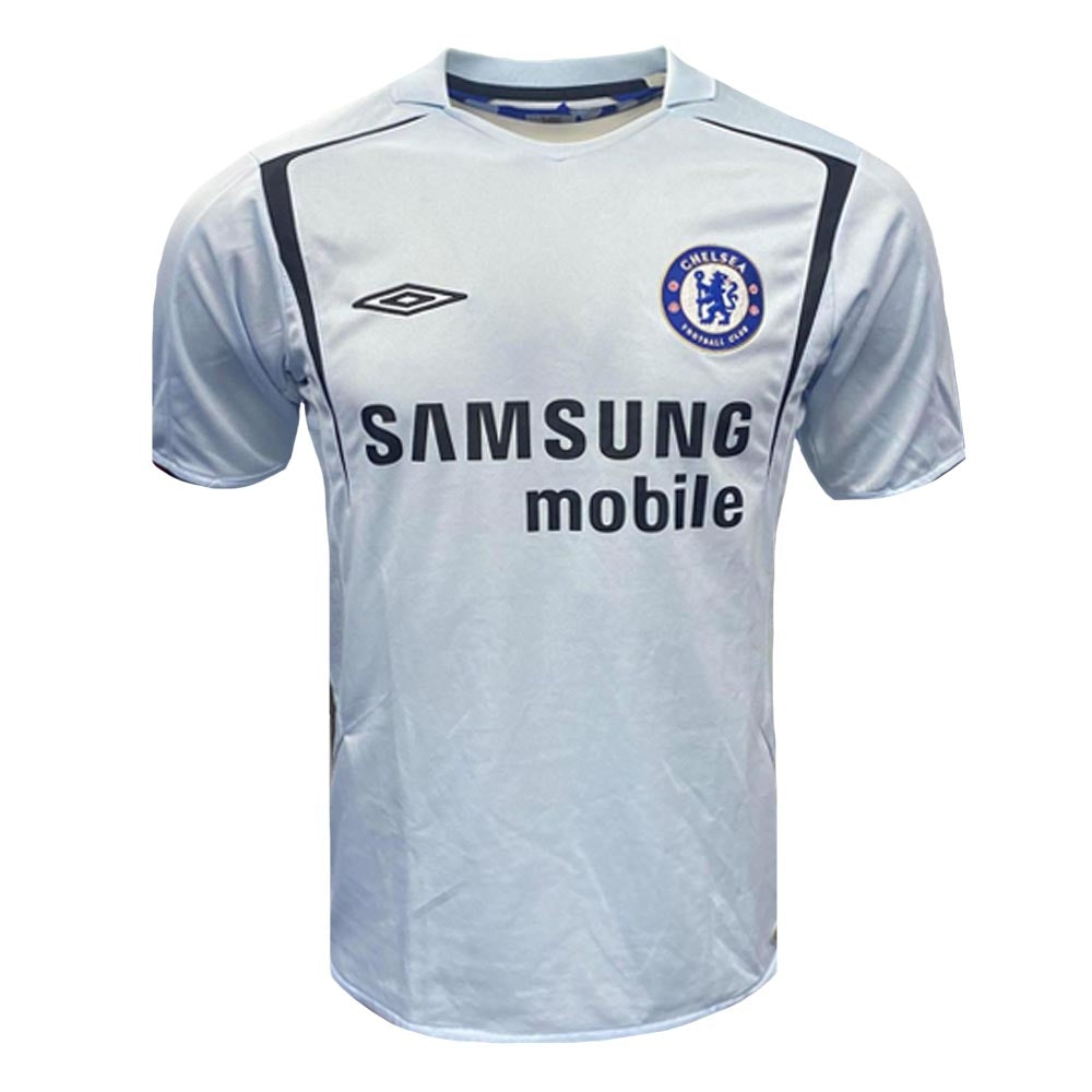 2005-2006 Chelsea Away Shirt (DROGBA 15) (Mint)_1