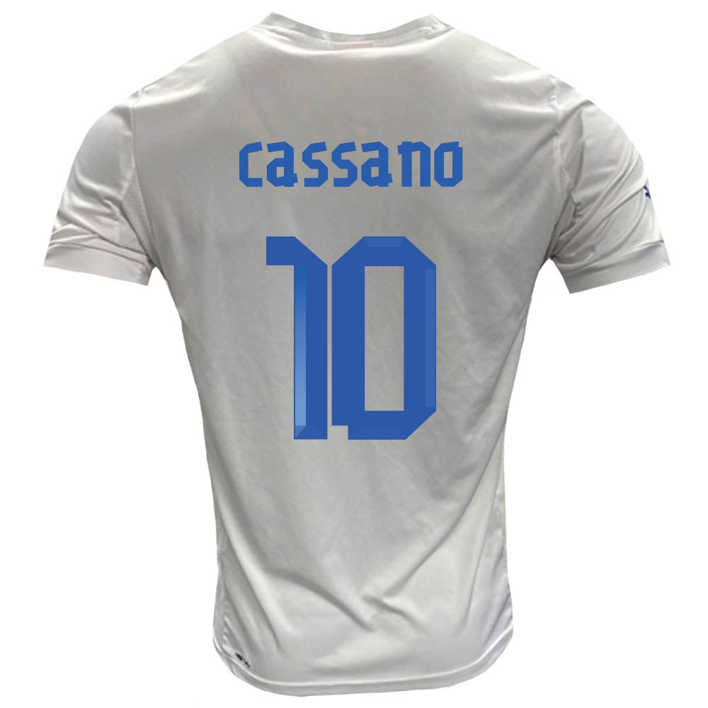 2012-2013 Italy Away Shirt (CASSANO 10) (Excellent)_0