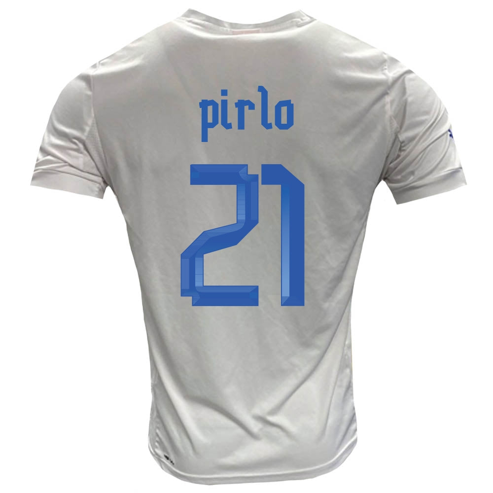 2012-2013 Italy Away Shirt (PIRLO 21) (Excellent)_0