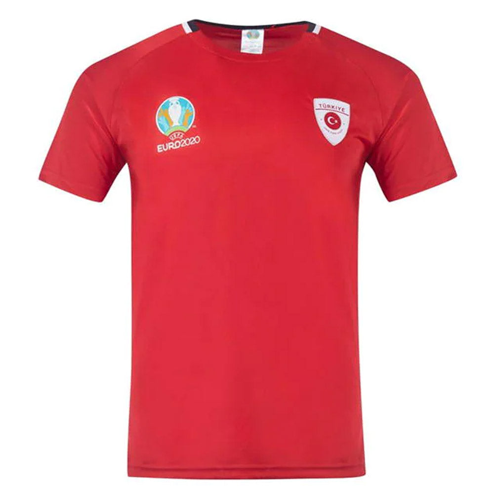 Turkey 2021 Polyester T-Shirt (Red)_0