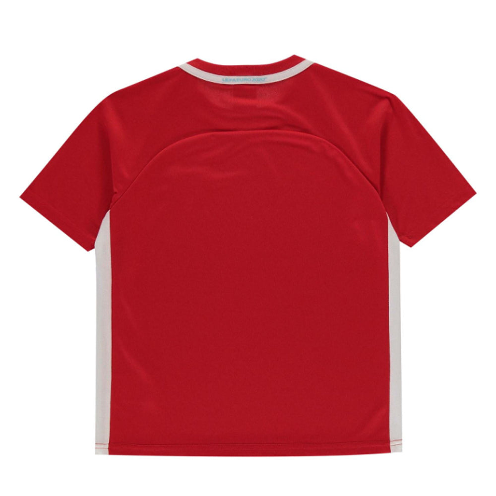 Hungary 2021 Polyester T-Shirt (Red) - Kids_1