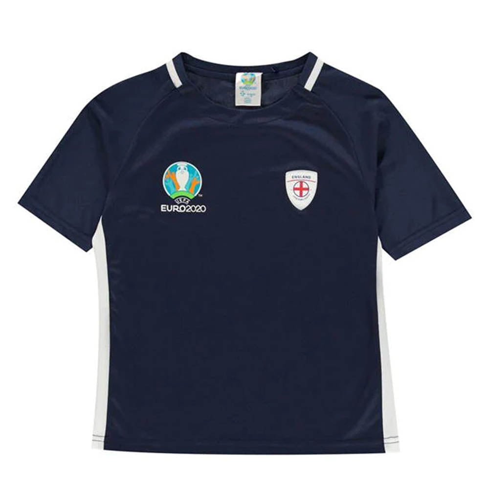 England 2021 Polyester T-Shirt (Navy) - Kids_0