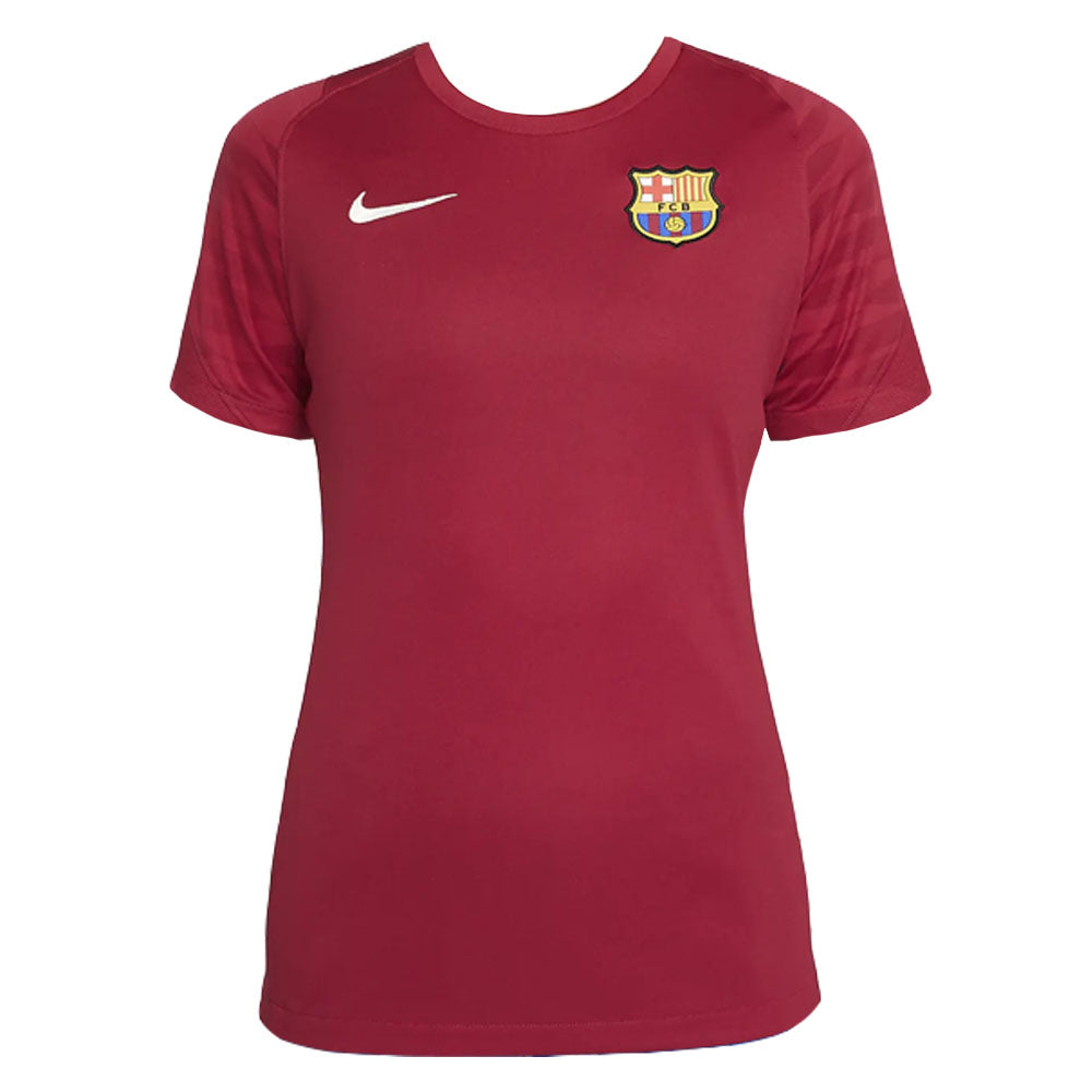 2021-2022 Barcelona Training Shirt (Noble Red) - Womens_0